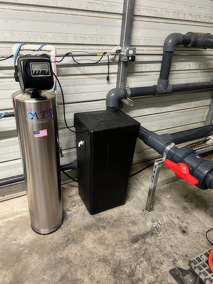 Original image of a home filtration system installed by Southeast Water Solutions.
